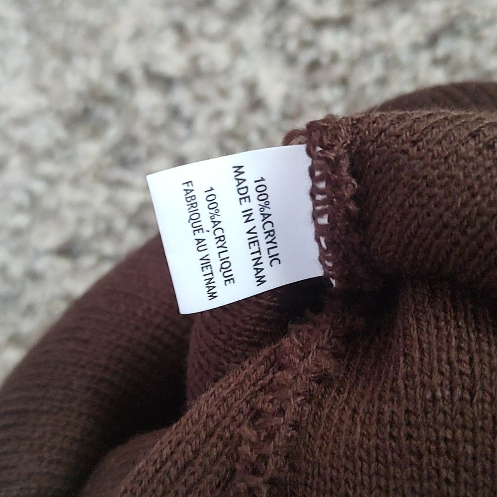 Vasquez Log Outside Project Brown Embroidered Bea… - image 4